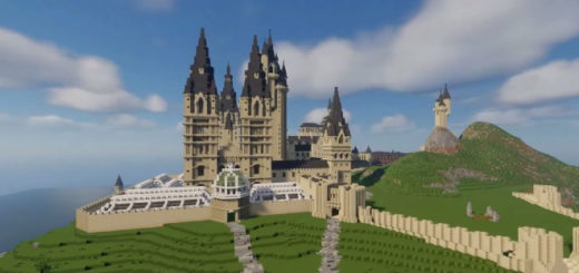 Minecraft Hogwarts by Planet Dragonod