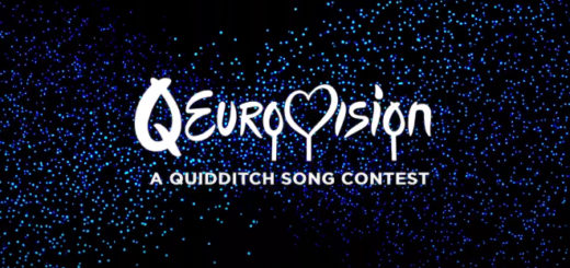 The logo for Qeurovision, the quidditch song contest based on Eurovision, is shown.
