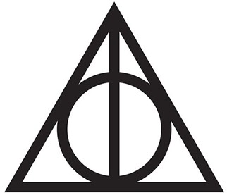 the deathly hallows symbol