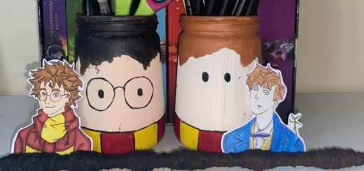 Potter DIY: Mini Book Charms