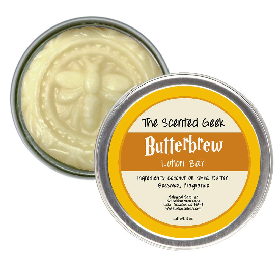 The Butterbrew Lotion Bar from Botanical Bars is shown as pictured on Amazon.