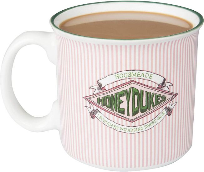 The Harry Potter Honeydukes Coffee Mug is shown as pictured on Amazon.