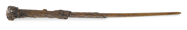 Daniel Radcliffe’s wand from “Harry Potter and the Goblet of Fire” is going up for auction at Julien’s Auctions.