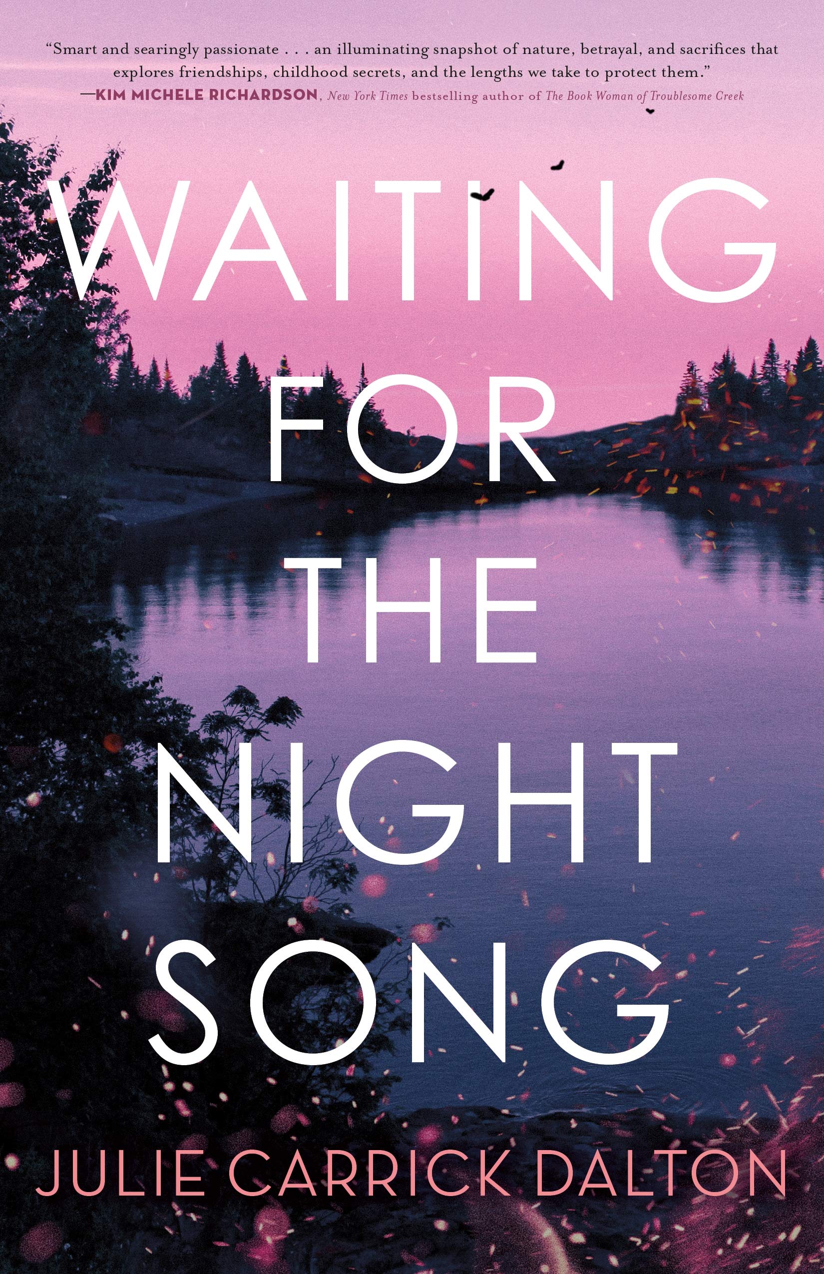 Book cover of'Waiting for the Night Song' by Julie Carrick Dalton