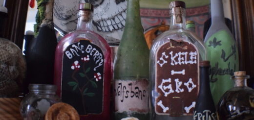 DIY potion bottle craft