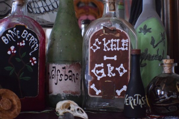 DIY potion bottles