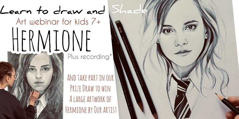 Learn to draw Hermione with talented artists of all ages.