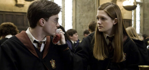 Harry and Ginny in Half Blood Prince