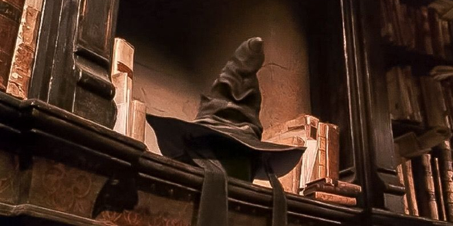 The Sorting Hat in The Chamber of Secrets