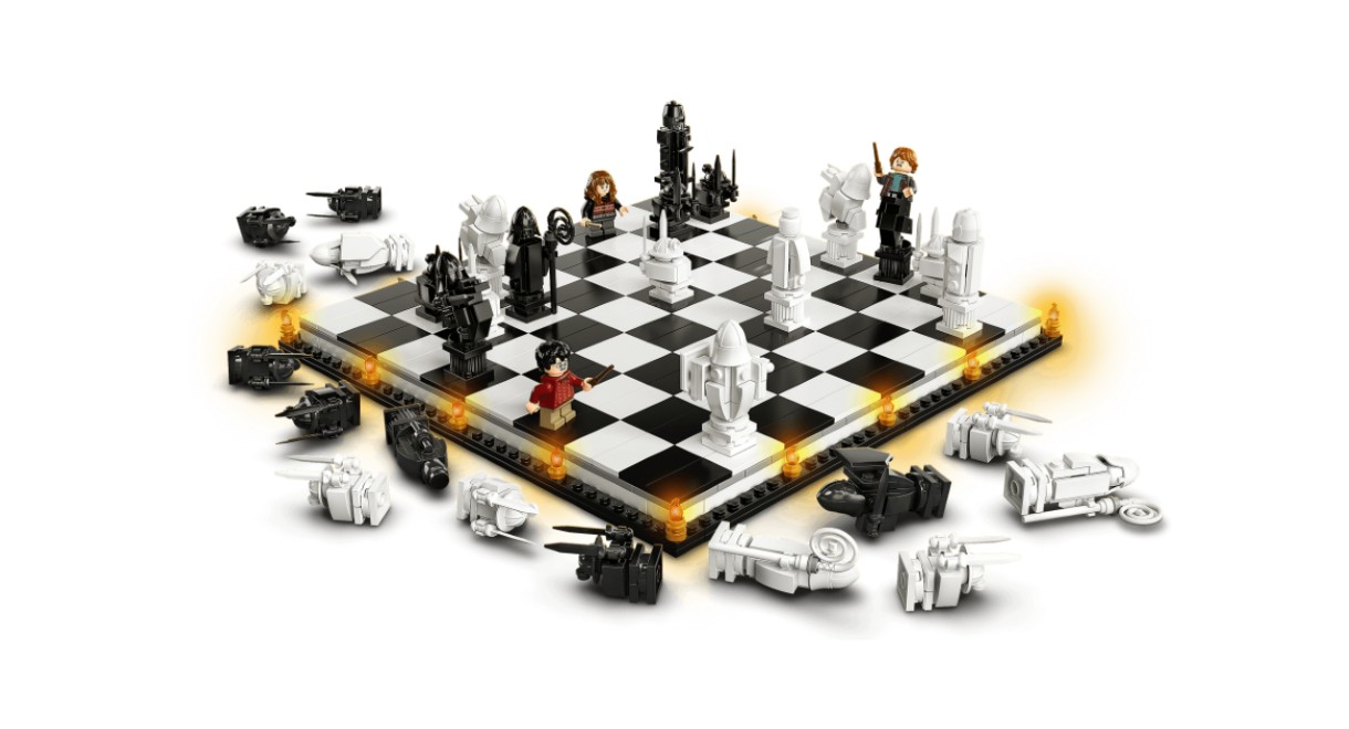 LEGO's 20th Anniversary Wizard's Chess set.