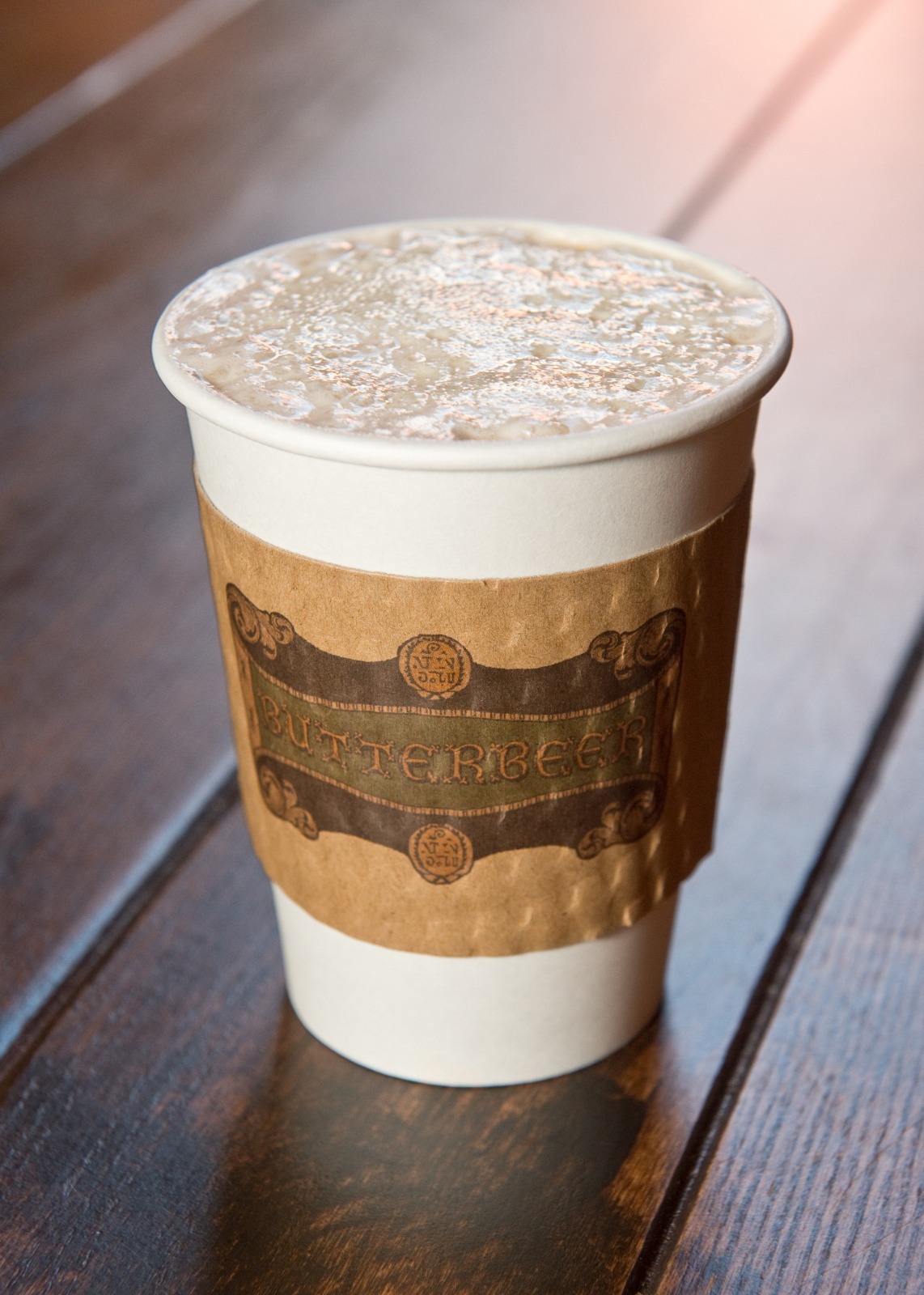 Hot butterbeer will be available all year round at Universal Orlando Resort.