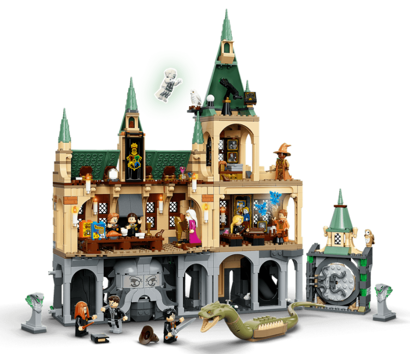 LEGO Harry Potter Basilisk Comparison 2002 vs 2018 vs 2021
