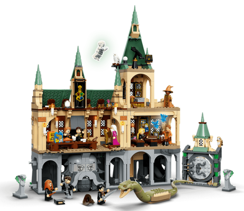 LEGO Harry Potter Basilisk Comparison 2002 vs 2018 vs 2021 