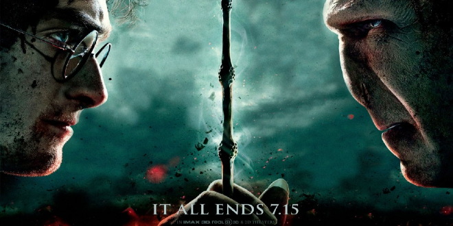 HARRY POTTER AND THE DEATHLY HALLOWS - MOVIE POSTER (HARRY Vs