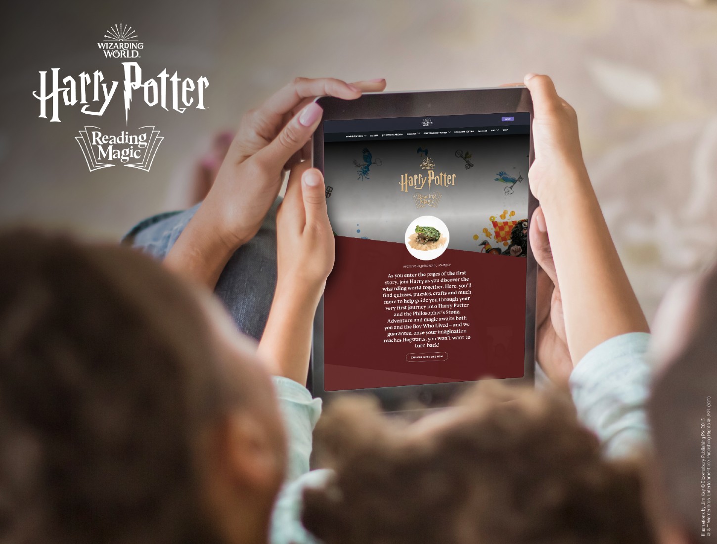 Wizarding World Launches Harry Potter Reading Magic Digital Hub for