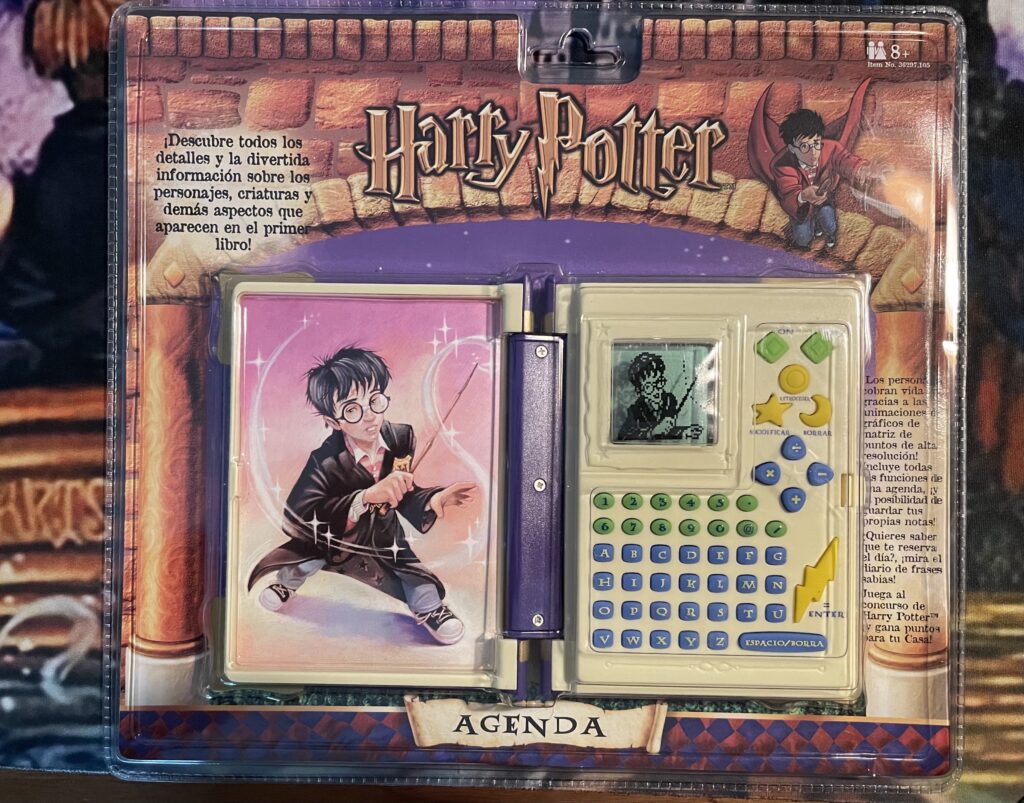 This is the Harry Potter Book of Spells in Spanish.