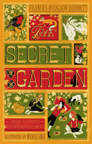 The cover of MinaLima's illustrated "The Secret Garden" is shown.