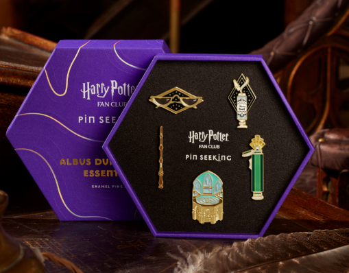 Introducing the Harry Potter Fan Club Pin Seeking Collection