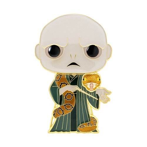 Lord Voldemort gets to share his Funko Pop! pin with his pet snake, Nagini.