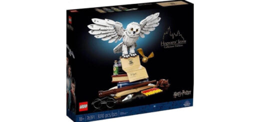 The front of the rumored LEGO "Harry Potter" Hogwarts Icons set