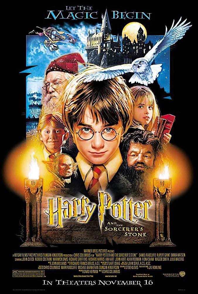 In November 2001, the movie adaptation of “Harry Potter” and the Sorcerer’s Stone” was released. This month we celebrate its 20th anniversary. 