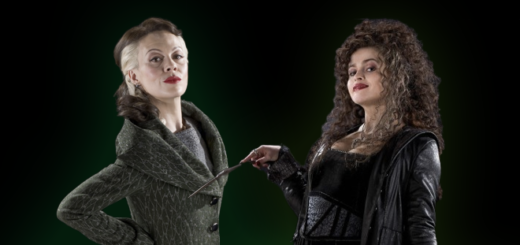 Bellatrix and Narcissa next to each other