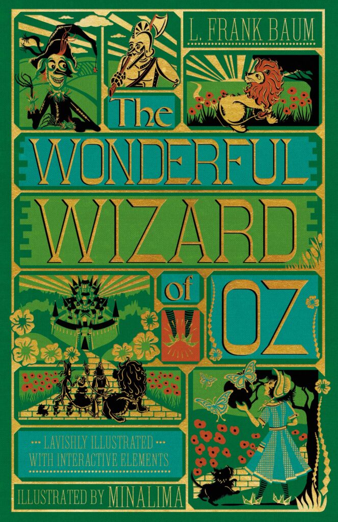 This is the cover of MinaLima's The Wonderful Wizard of Oz
