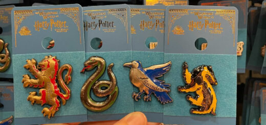 Hogwarts House mascot pins