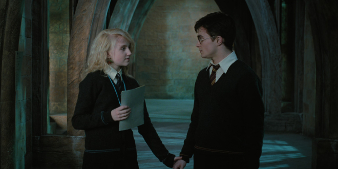 luna lovegood and harry potter