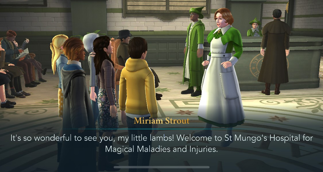 Image from "Harry Potter: Hogwarts Mystery"