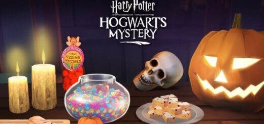 Halloween image for "Harry Potter: Hogwarts Mystery"