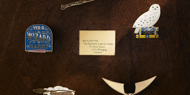 Harry Potter Fan Club Pin Seeking Sorting Hat Locket Enamel Pin Limited  Edition