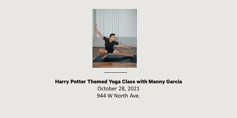 Manny Garcia takes a yoga pose