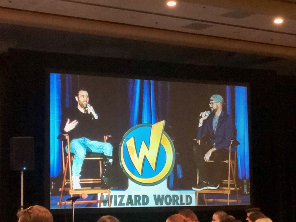 This is Matthew Lewis speaking at Wizard World Chicago.