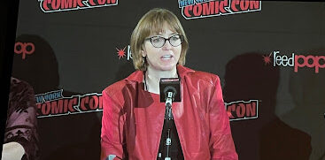 This is Shannon Hale speaking at NYCC 2021.