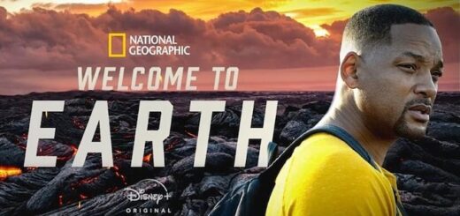 This is the poster for "Welcome to Earth."