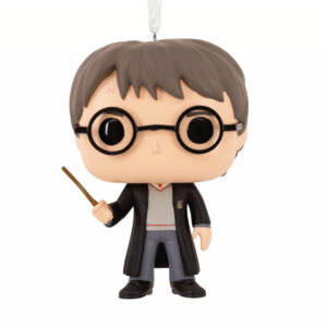 A shot of a Harry Potter Funko ornament