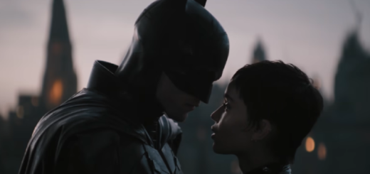A still from "The Batman" trailer.