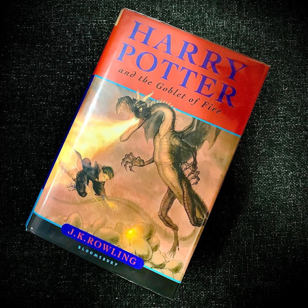 First edition of "Harry Potter and the Goblet of Fire"