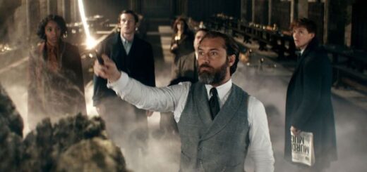This is Dumbledore in the "Secrets of Dumbledore" trailer.