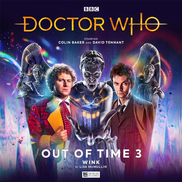 The poster for an upcoming "Doctor Who" audio drama.