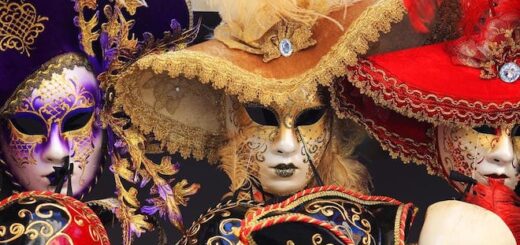This photo is of Carnevale in Venice.