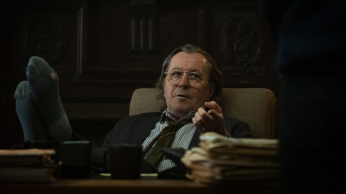 A first look image of Gary Oldman in "Slow Horses".