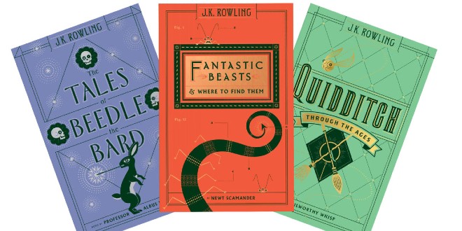 Fantastic Beasts, Quidditch Through, Tales of Beedle 3 Books Collection Set  NEW