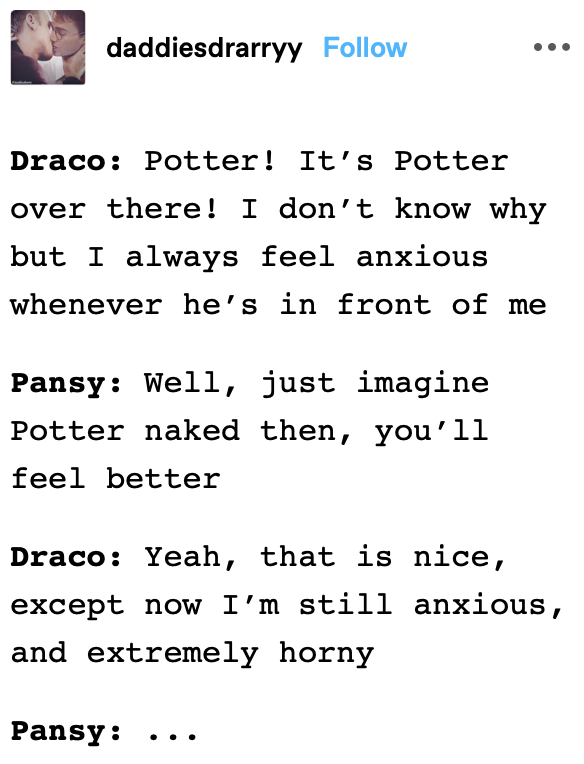 Drarry Incorrect Quotes That Give Me Life Ft. Pansy Parkinson