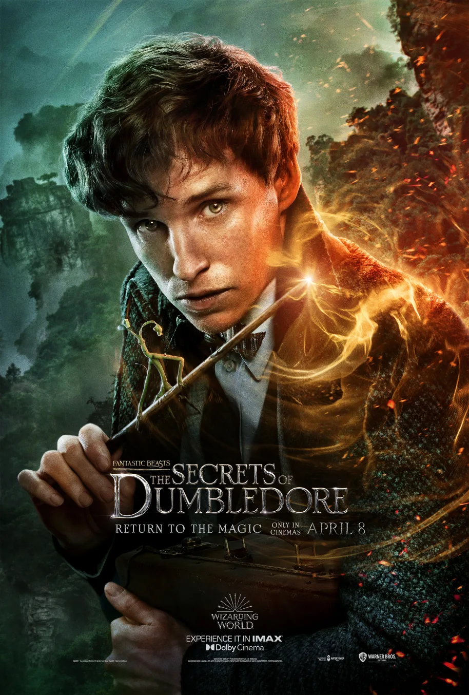 “Fantastic Beasts: The Secrets of Dumbledore”: Newt Scamander character poster