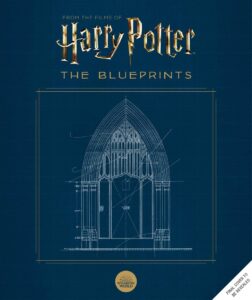 Book cover of film companion "Harry Potter: The Blueprints"