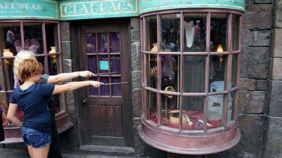 Wands are disappearing around Universal Orlando Resort and the rumors are flying.