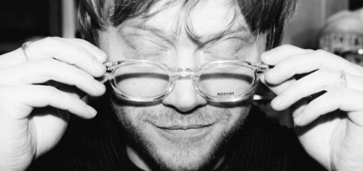 Rupert Grint Trying on glasses