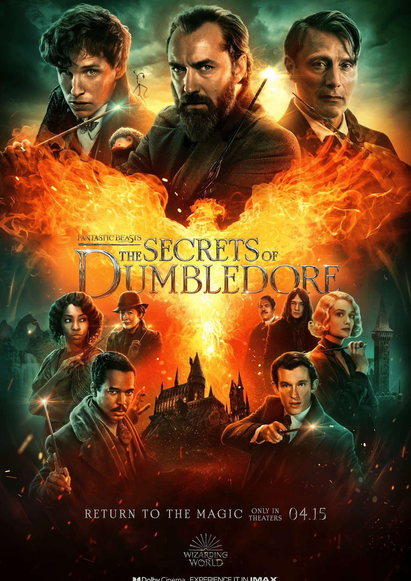 The Secrets of Dumbledore Poster